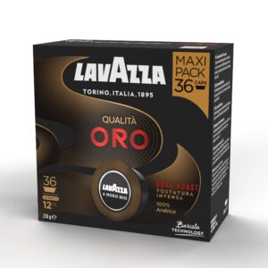 Naujiena ! Lavazza A Modo Mio Qualità Oro Dark Roast 270 g, 36 vnt.